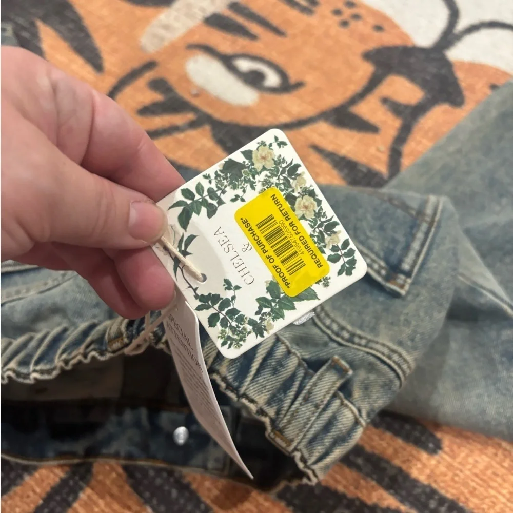 Chelsea & Violet Kids Blue Jeans Barrell - Picture 2 of 5